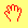 vollständig geöffnete Hand